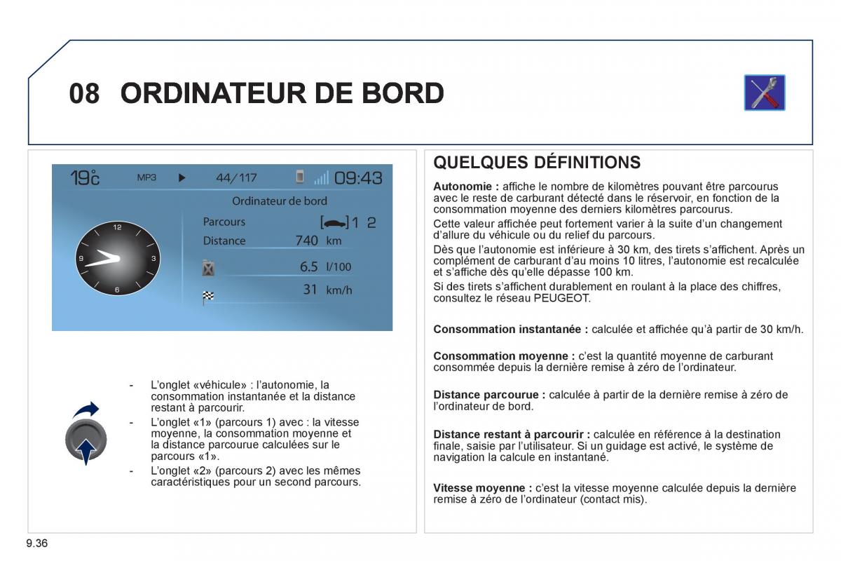 Peugeot Expert II 2 FL manuel du proprietaire / page 188