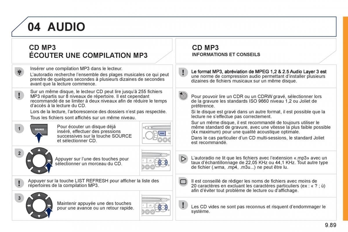 Peugeot Expert II 2 FL manuel du proprietaire / page 241