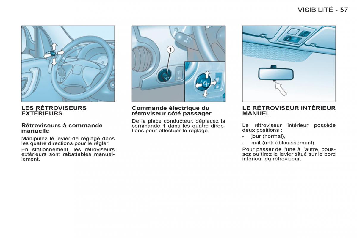 Peugeot Partner I 1 FL manuel du proprietaire / page 59