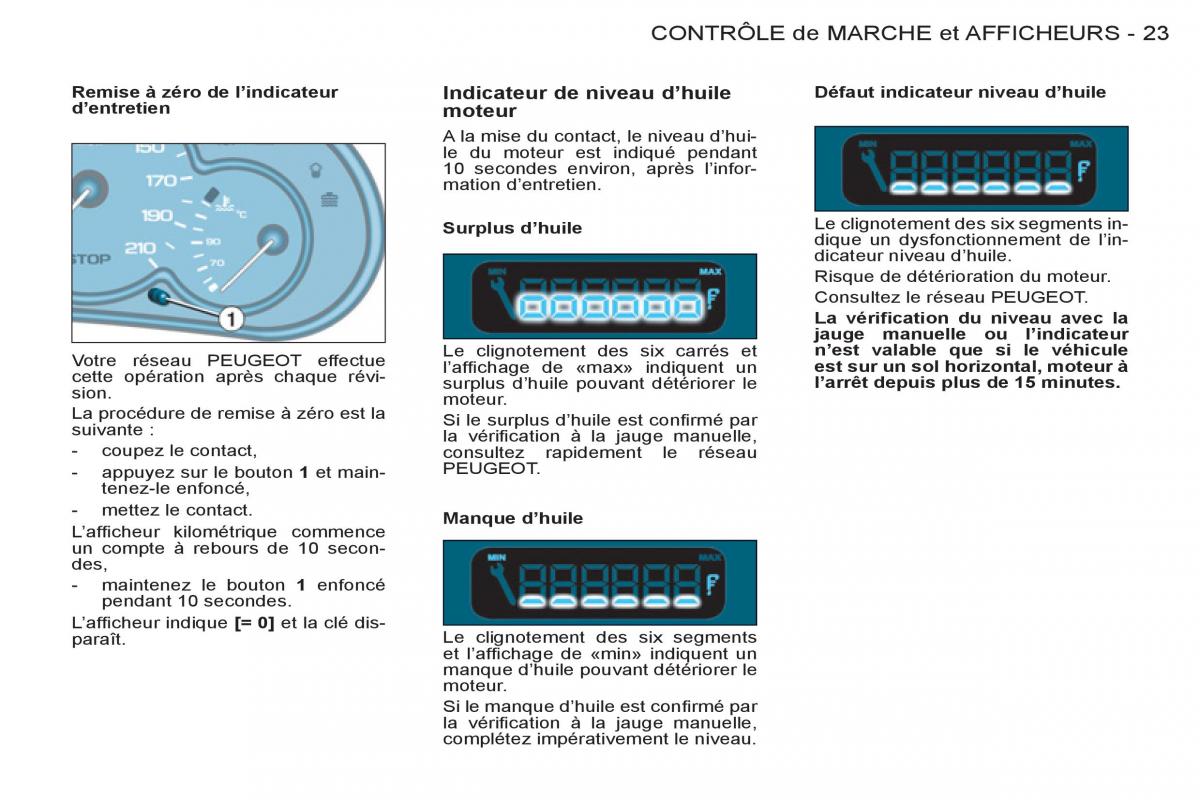 Peugeot Partner I 1 FL manuel du proprietaire / page 25