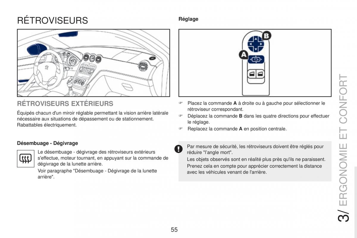 Peugeot RCZ FL manuel du proprietaire / page 57