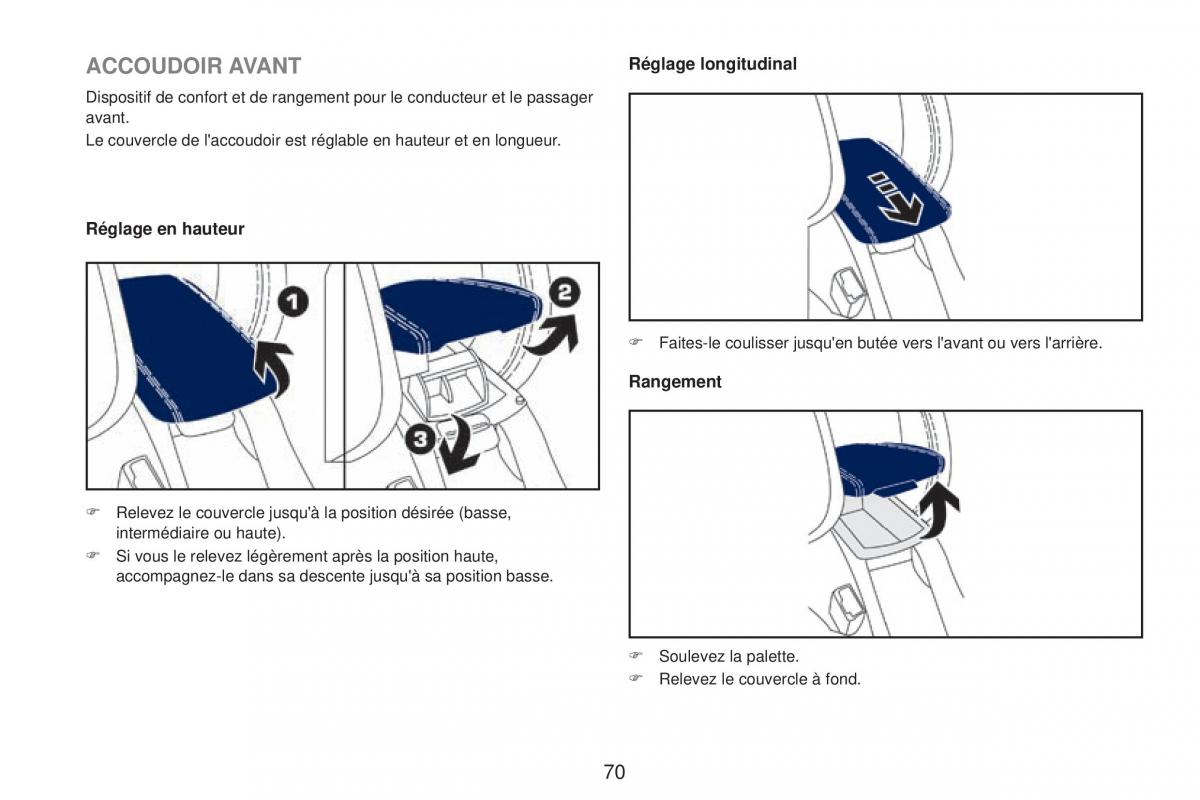 Peugeot RCZ FL manuel du proprietaire / page 72