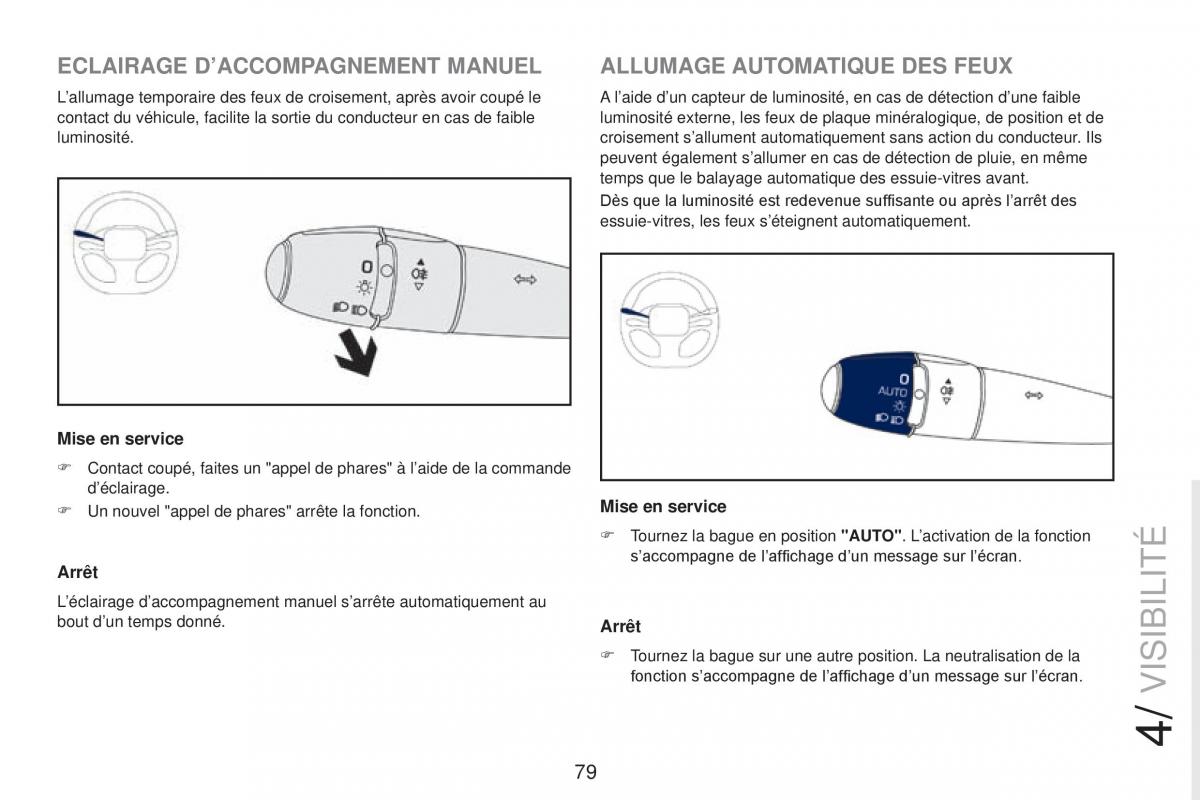 Peugeot RCZ FL manuel du proprietaire / page 81