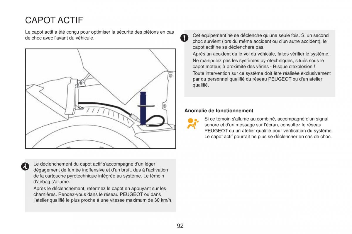 Peugeot RCZ FL manuel du proprietaire / page 94