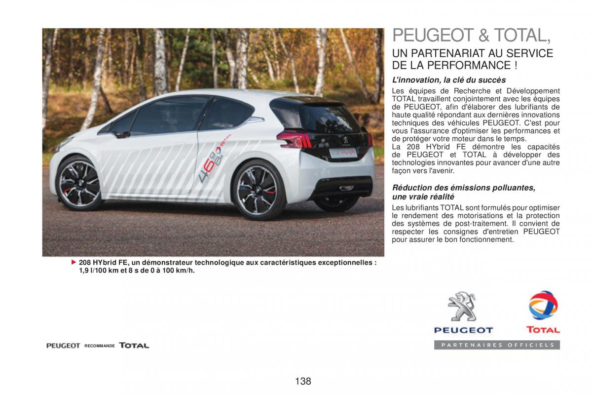 Peugeot RCZ FL manuel du proprietaire / page 140