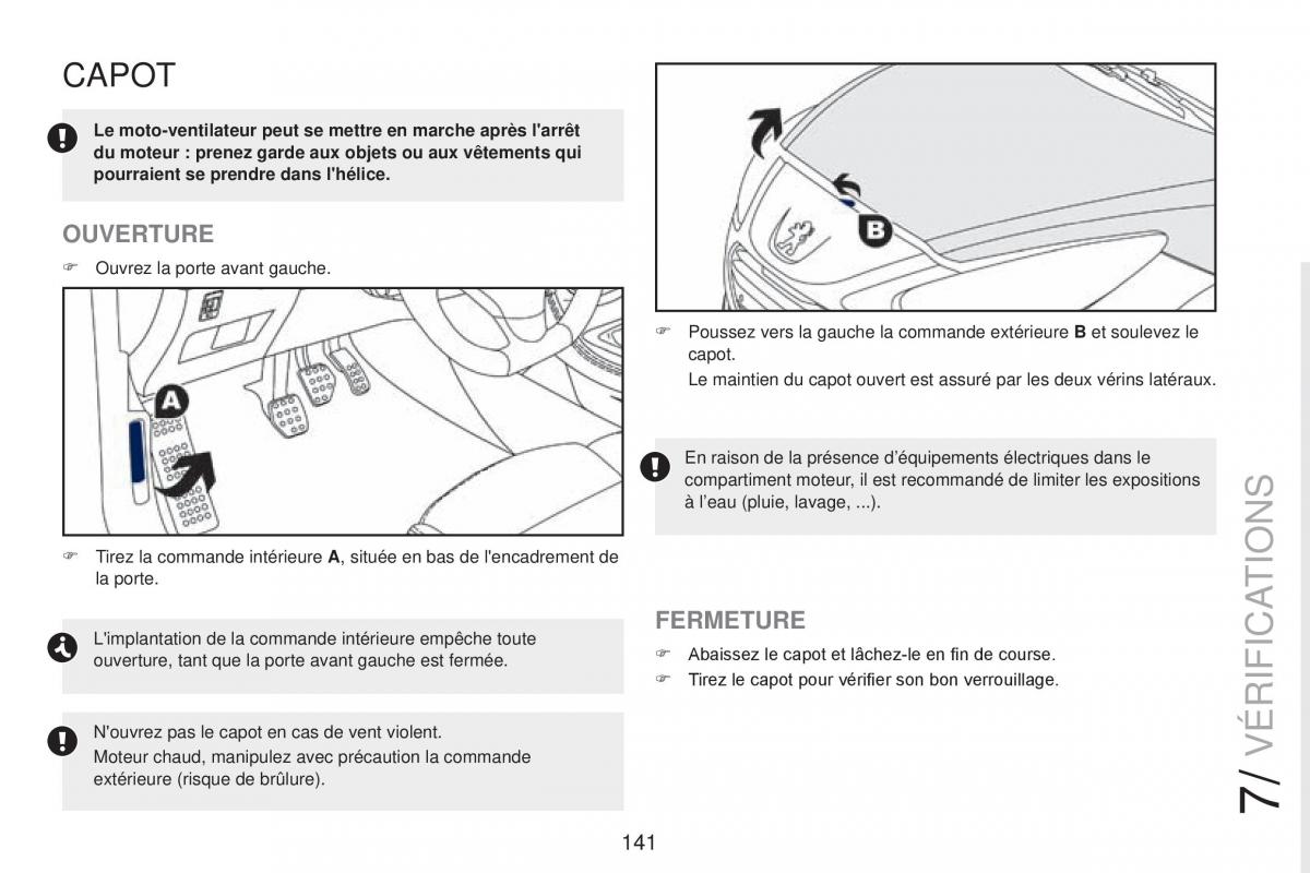 Peugeot RCZ FL manuel du proprietaire / page 143