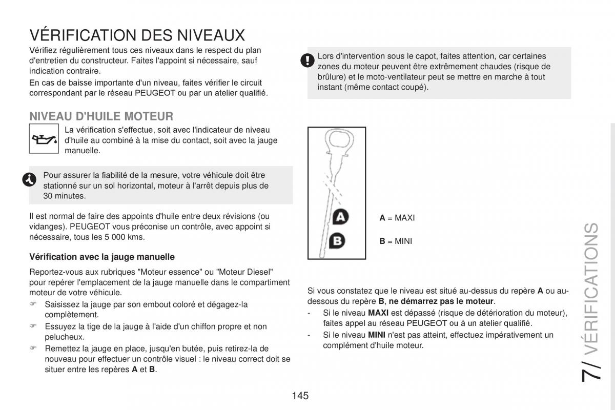 Peugeot RCZ FL manuel du proprietaire / page 147