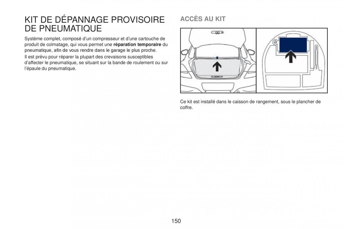 Peugeot RCZ FL manuel du proprietaire / page 152