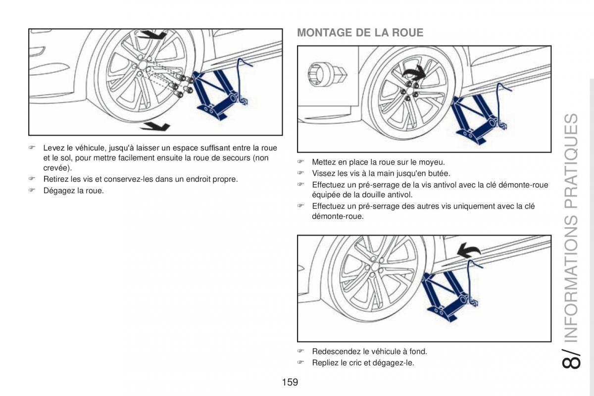 Peugeot RCZ FL manuel du proprietaire / page 161