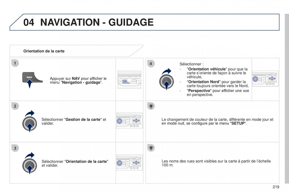 Peugeot RCZ FL manuel du proprietaire / page 221