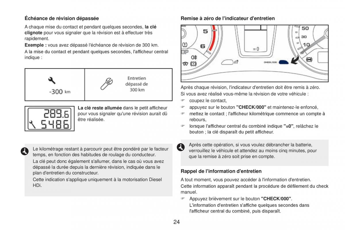 Peugeot RCZ FL manuel du proprietaire / page 26