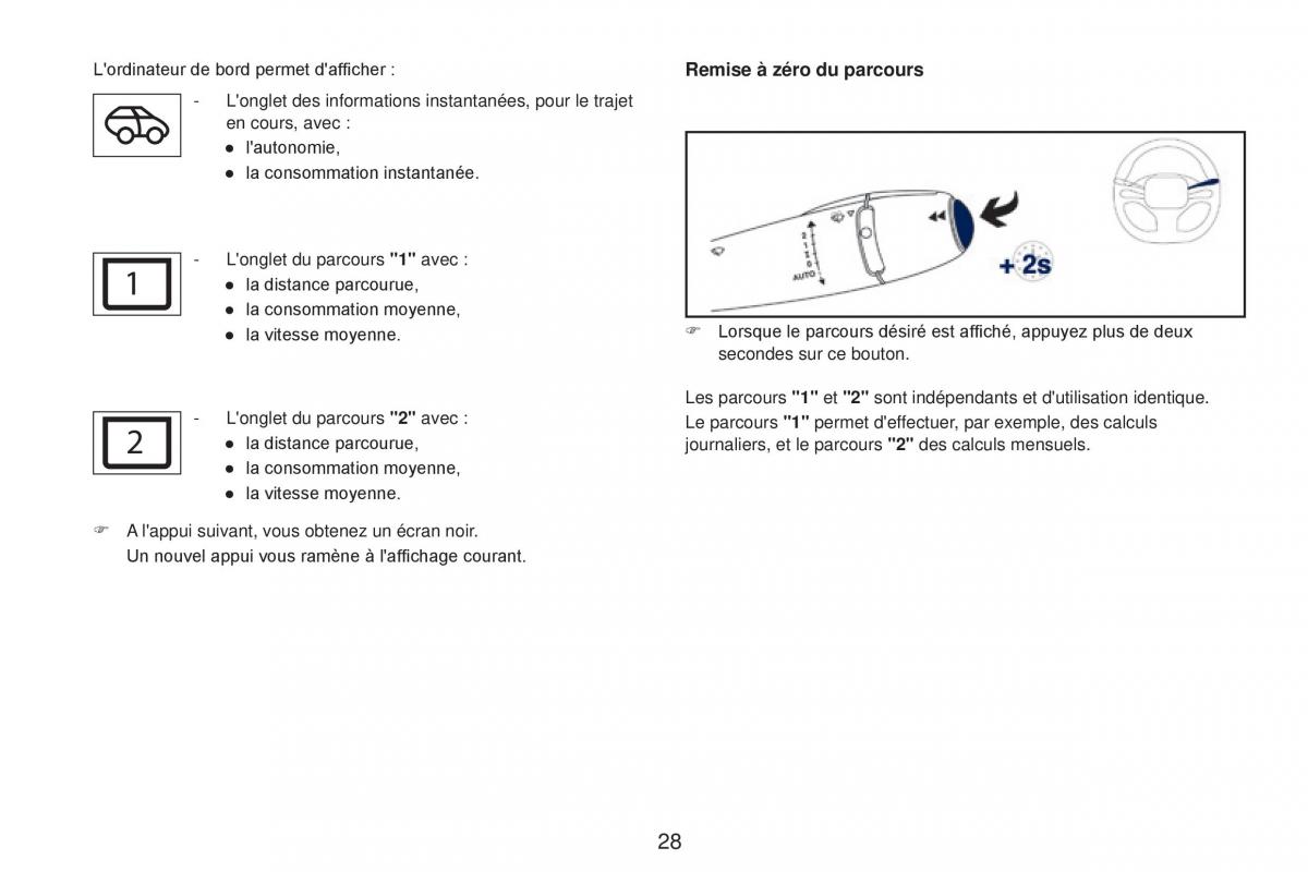 Peugeot RCZ FL manuel du proprietaire / page 30