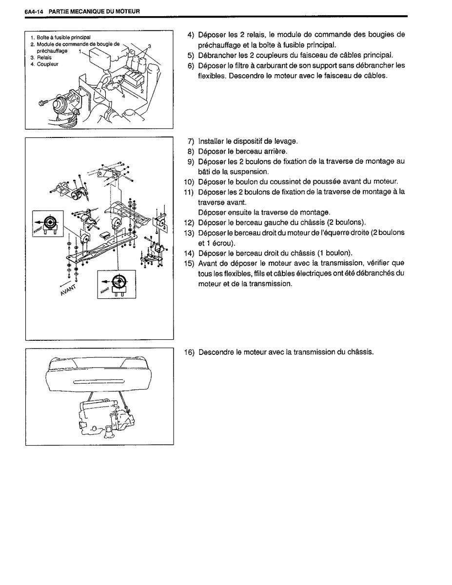 manual  Suzuki Baleno I 1 manuel du proprietaire / page 63