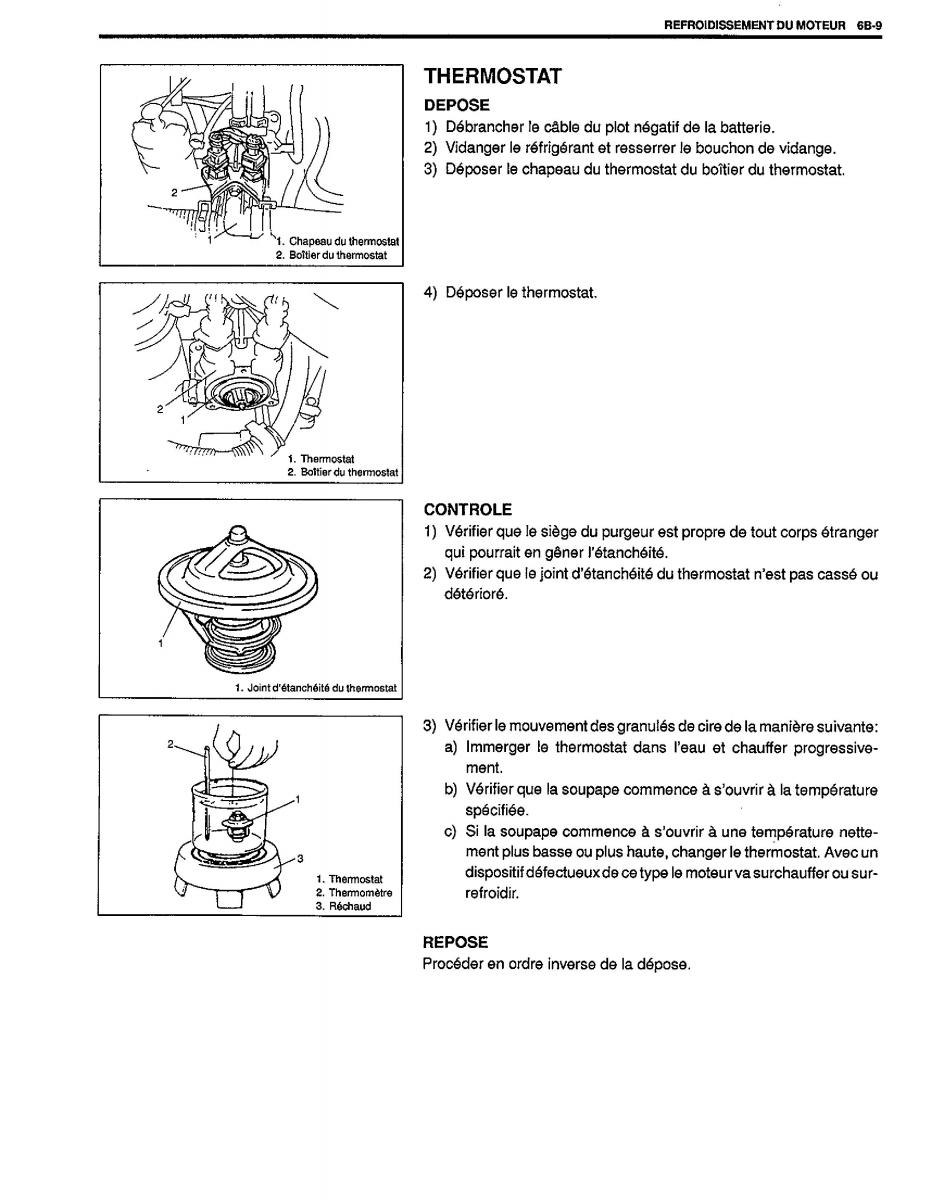 manual  Suzuki Baleno I 1 manuel du proprietaire / page 77