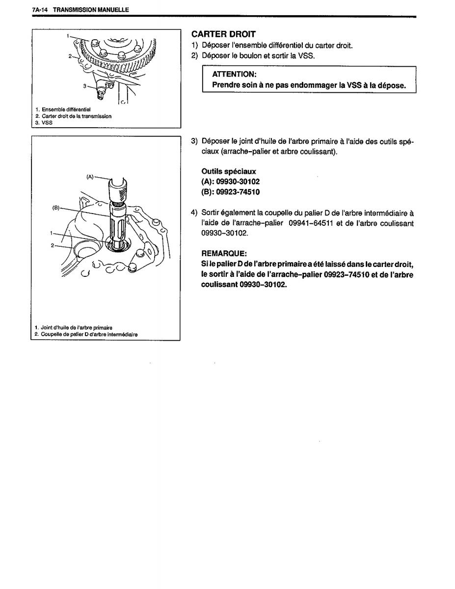 manual  Suzuki Baleno I 1 manuel du proprietaire / page 153