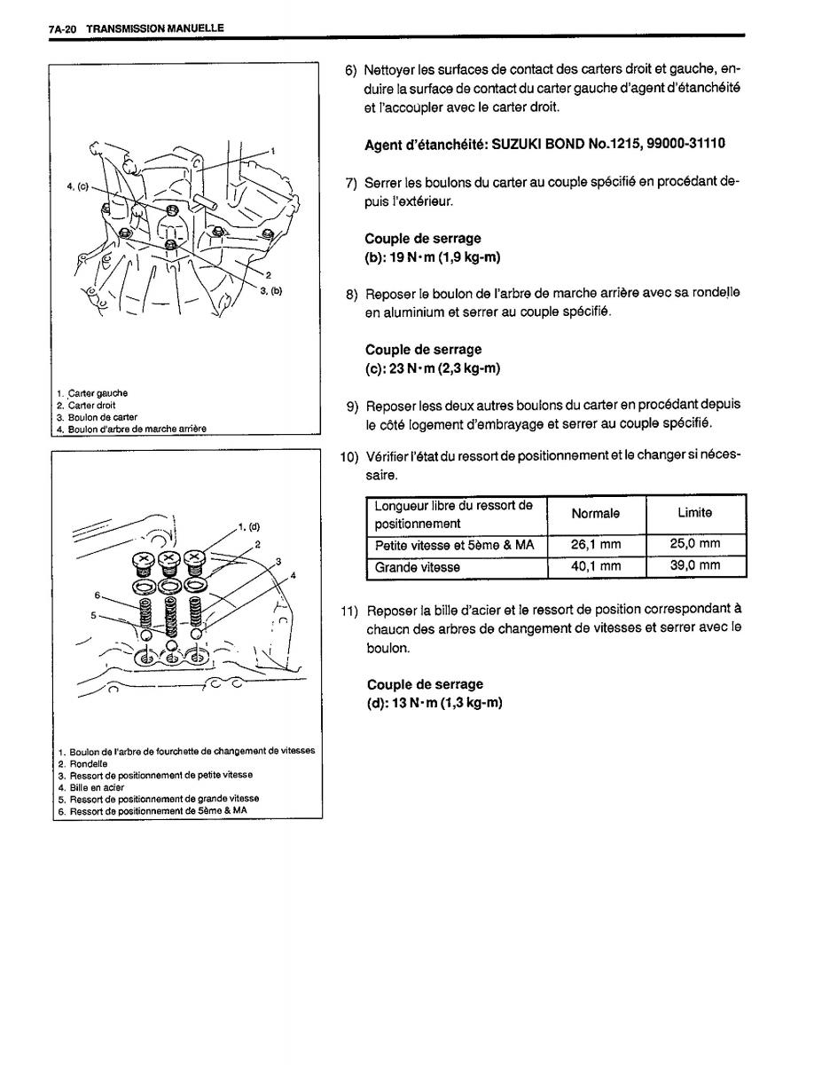 manual  Suzuki Baleno I 1 manuel du proprietaire / page 159