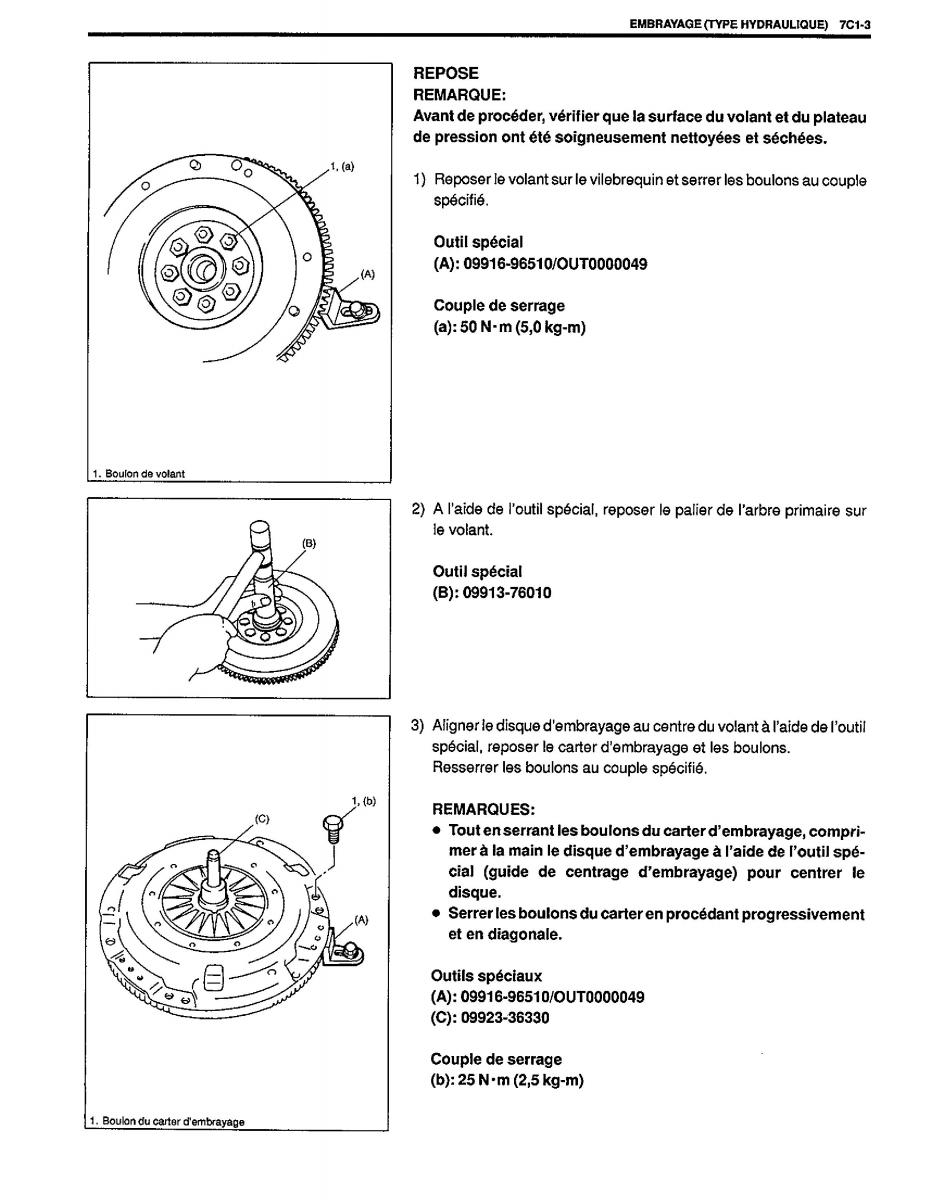 Suzuki Baleno I 1 manuel du proprietaire / page 166