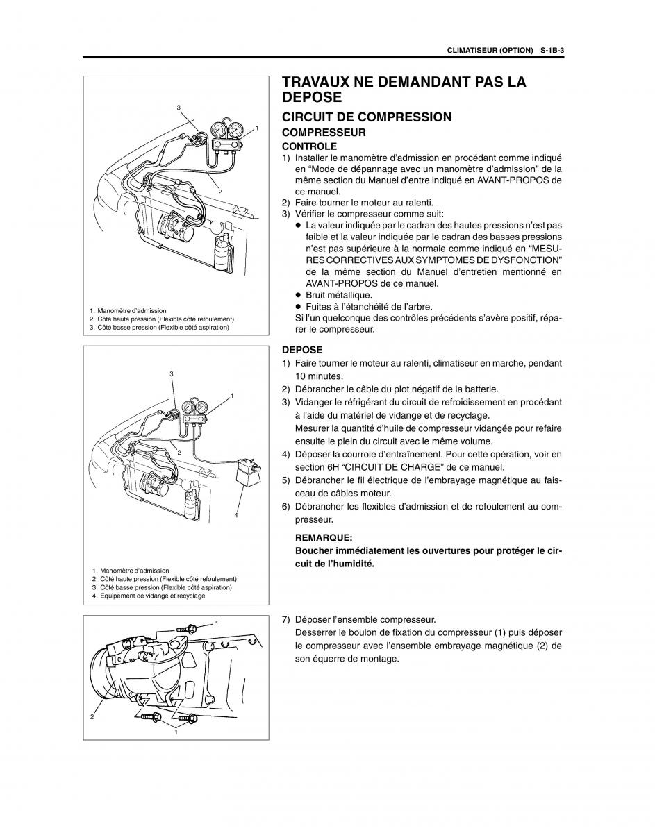 Suzuki Baleno I 1 manuel du proprietaire / page 207