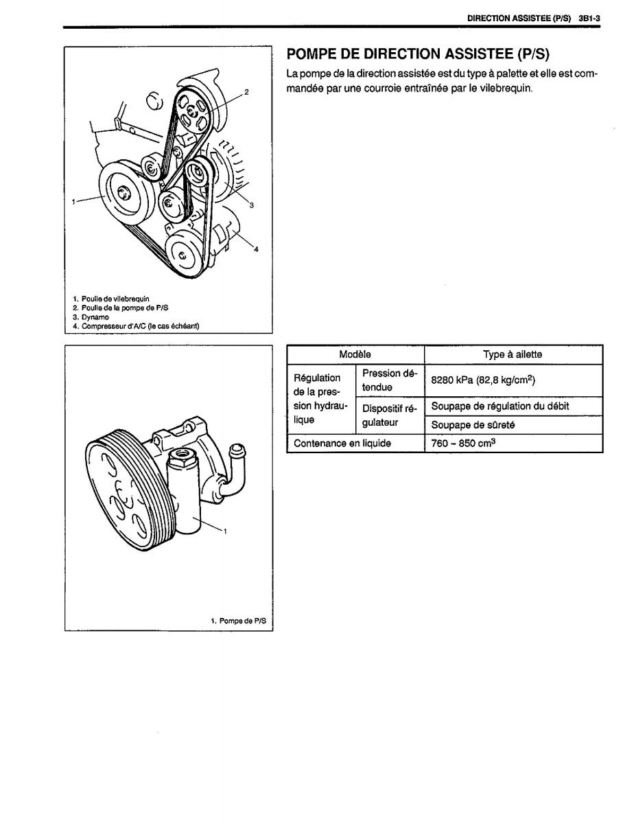 manual  Suzuki Baleno I 1 manuel du proprietaire / page 34