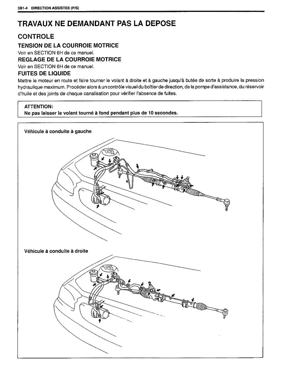 manual  Suzuki Baleno I 1 manuel du proprietaire / page 35