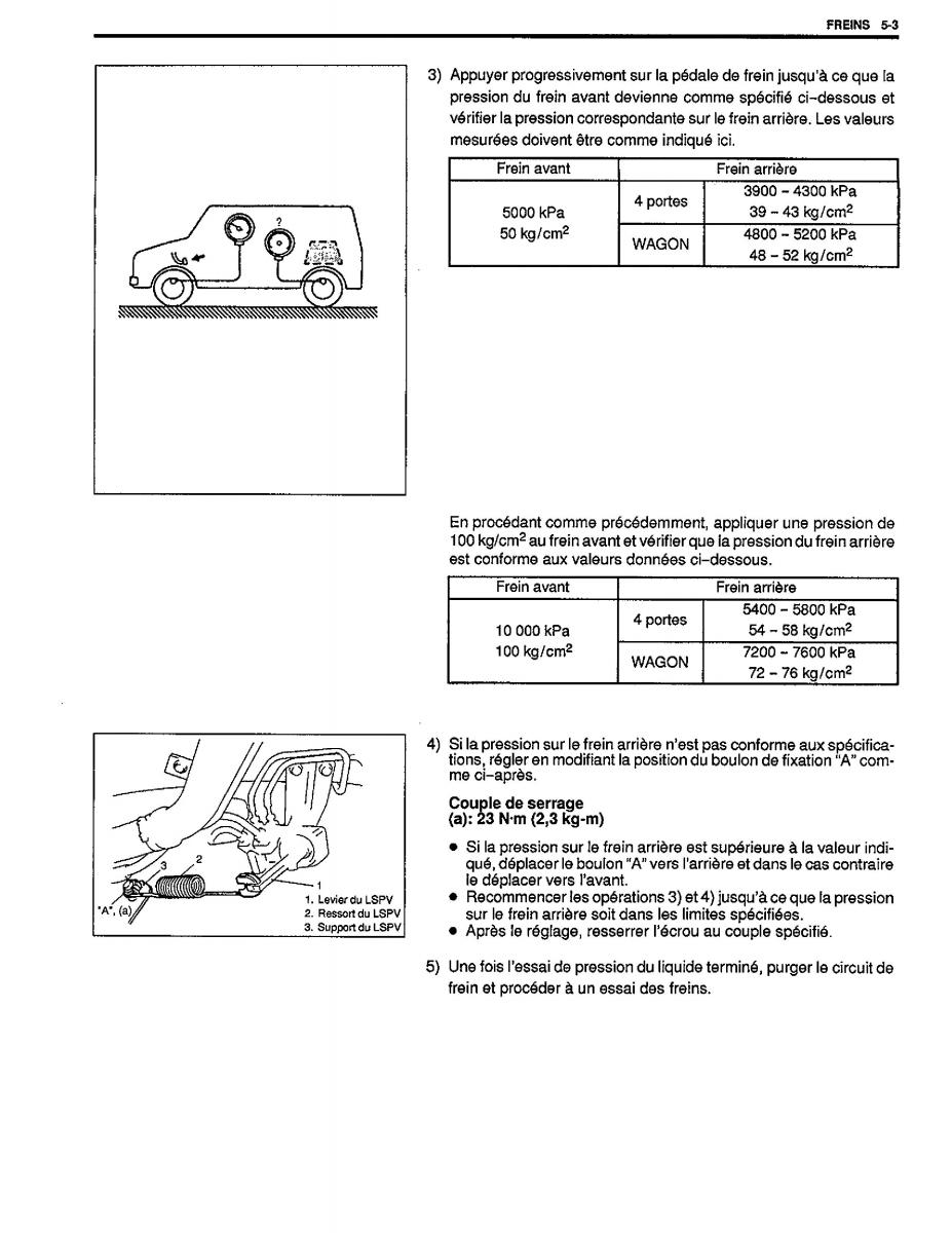 manual  Suzuki Baleno I 1 manuel du proprietaire / page 43