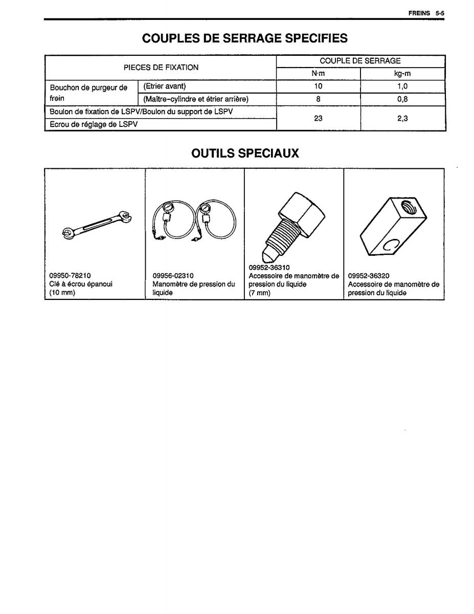 manual  Suzuki Baleno I 1 manuel du proprietaire / page 45