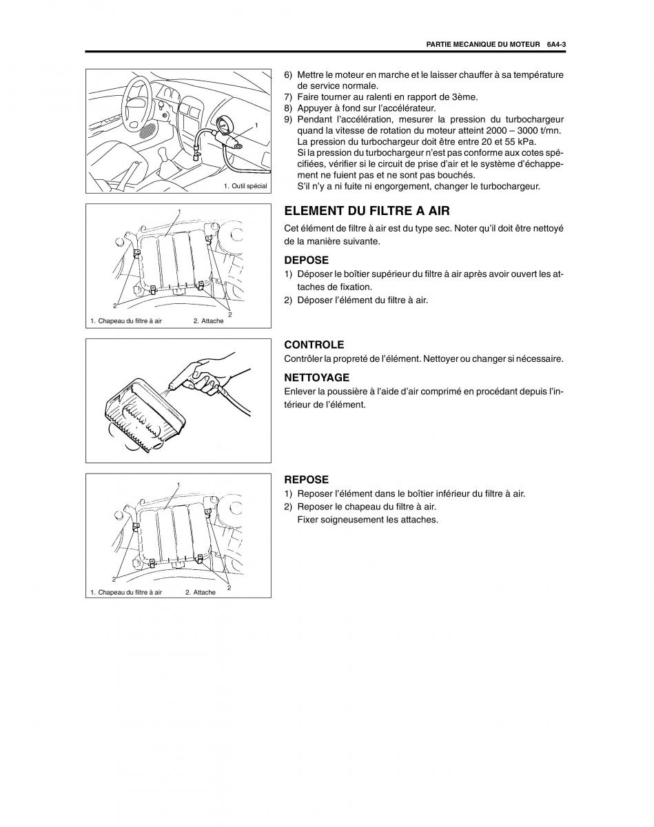 manual  Suzuki Baleno I 1 manuel du proprietaire / page 52