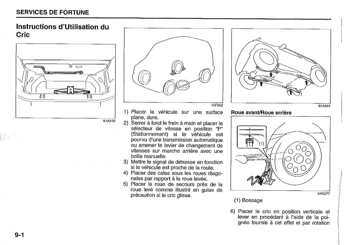 Suzuki Jimny manuel du proprietaire / page 60