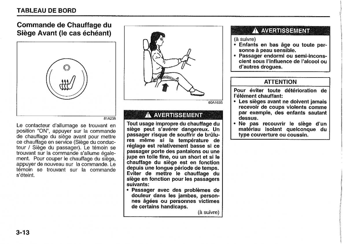 Suzuki Jimny manuel du proprietaire / page 64