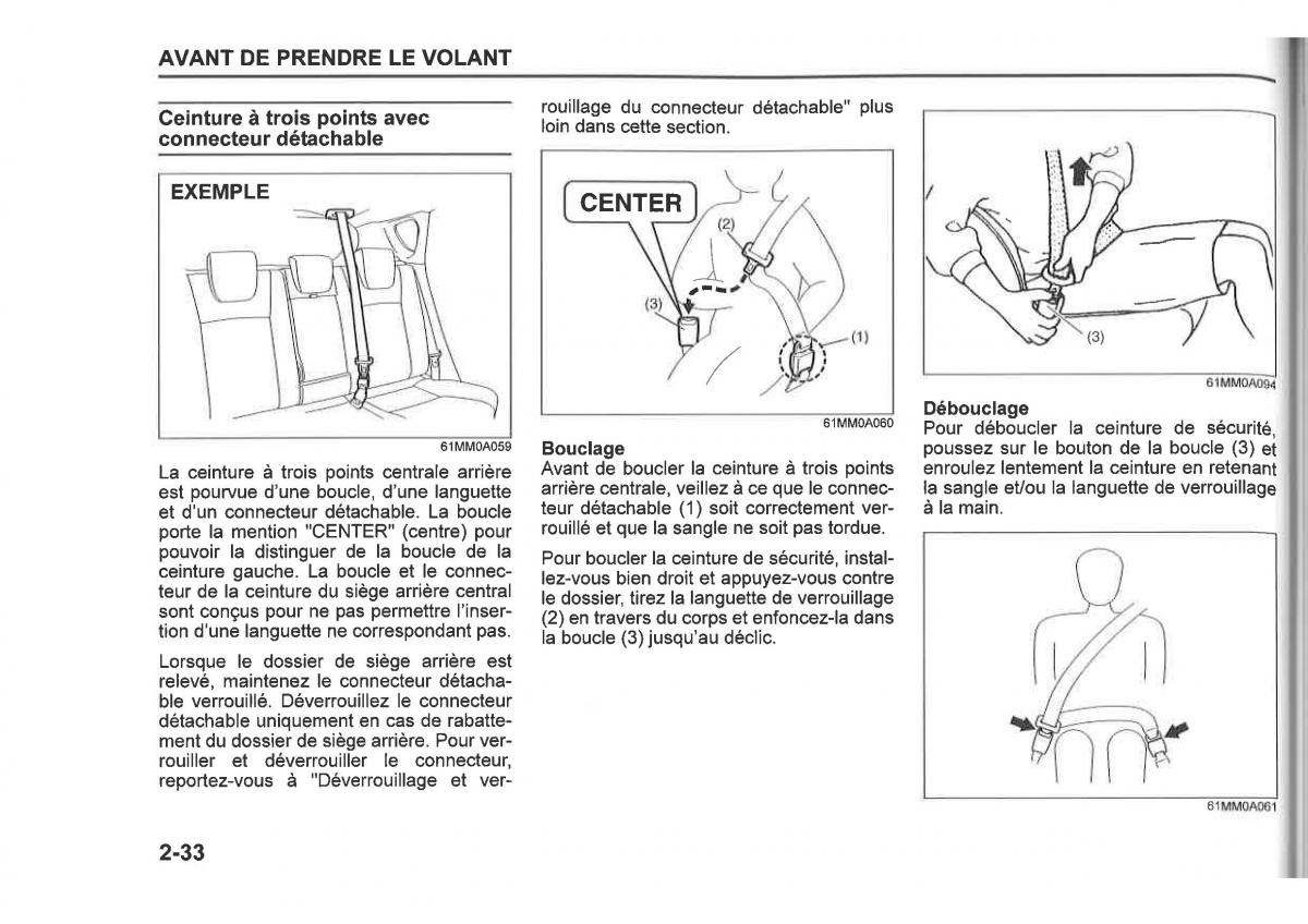 Suzuki SX4 manuel du proprietaire / page 56