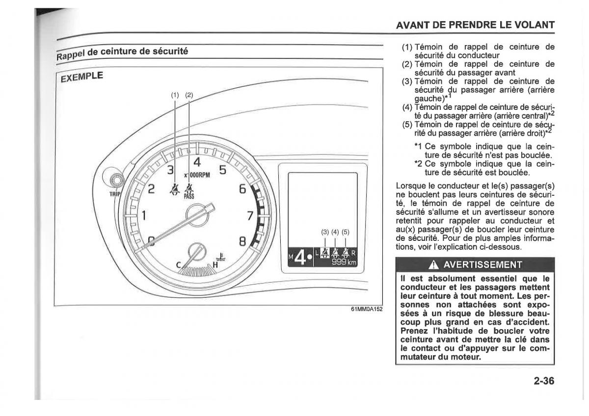 Suzuki SX4 manuel du proprietaire / page 59