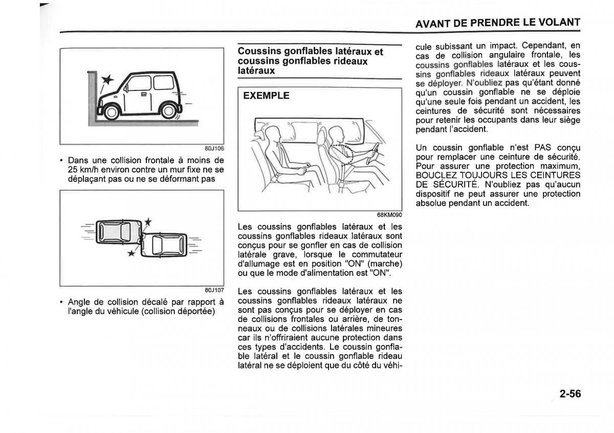 Suzuki SX4 manuel du proprietaire / page 79