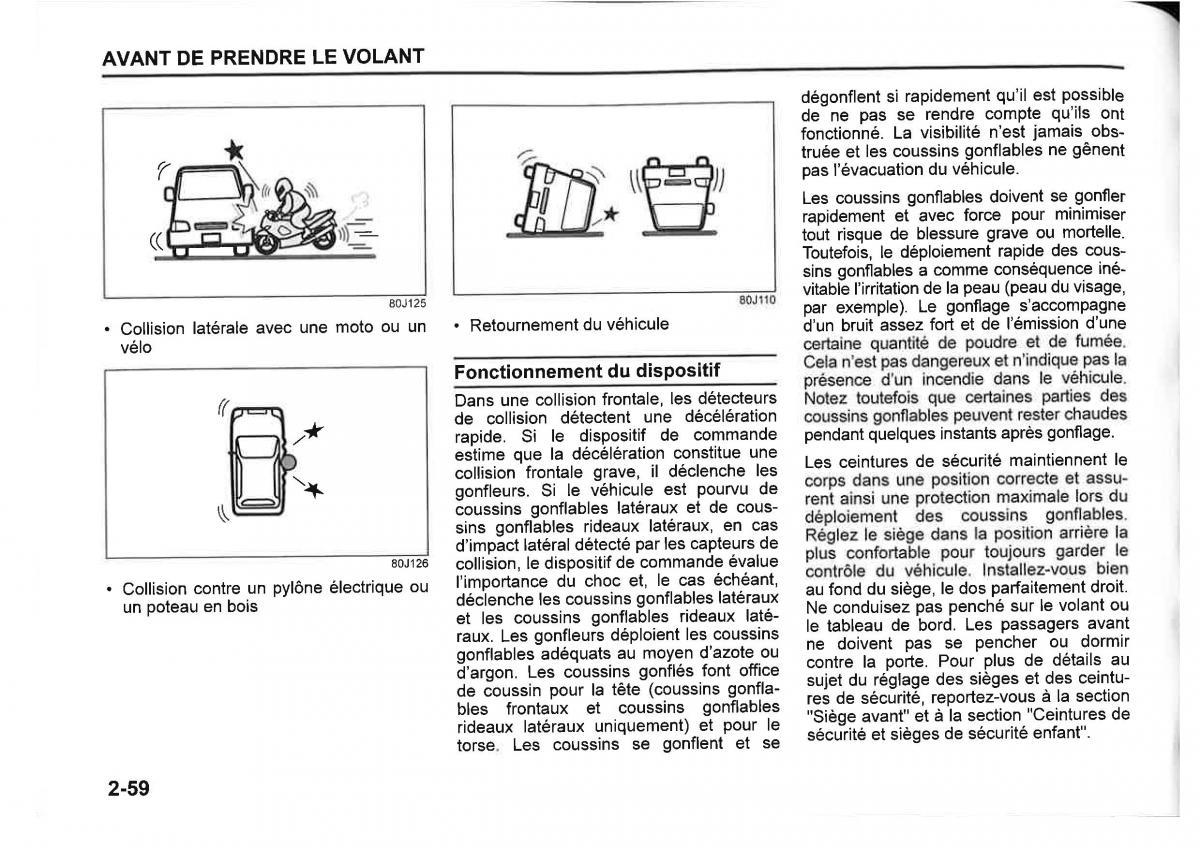 Suzuki SX4 manuel du proprietaire / page 82