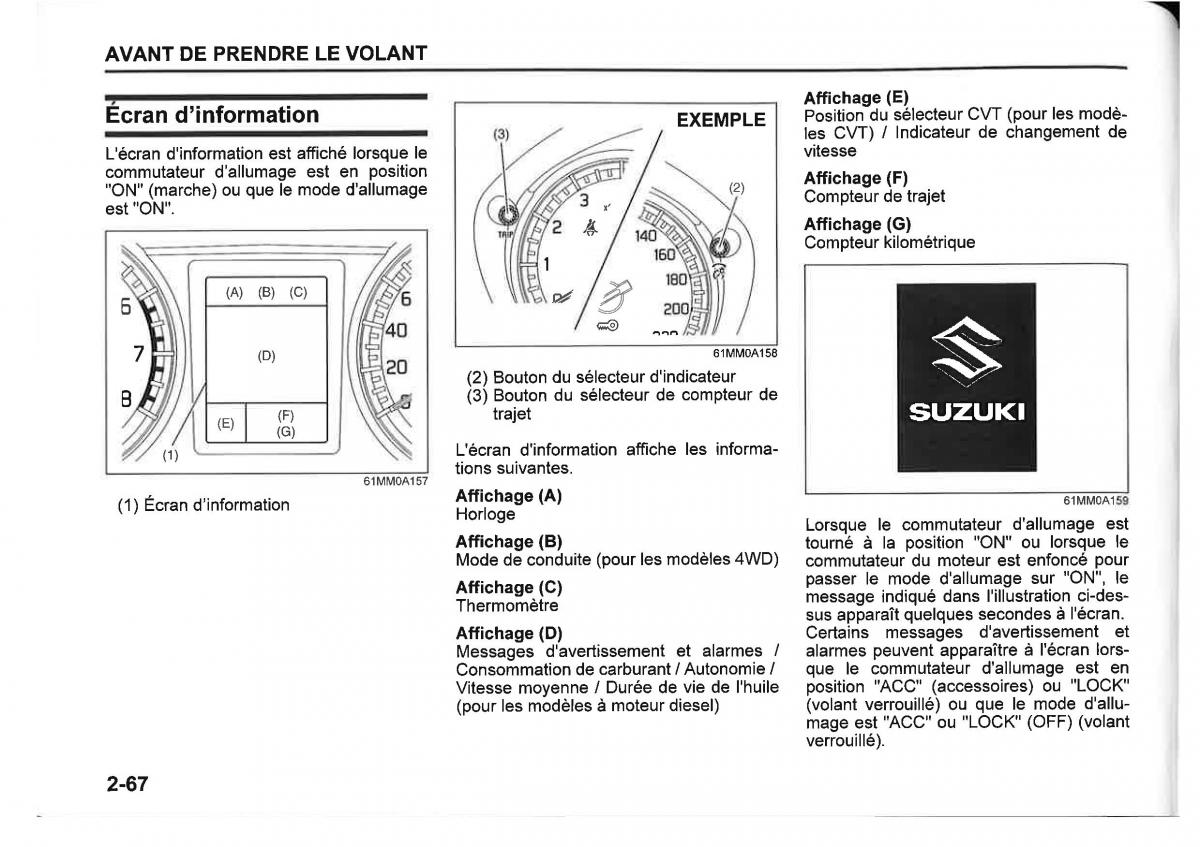 Suzuki SX4 manuel du proprietaire / page 90