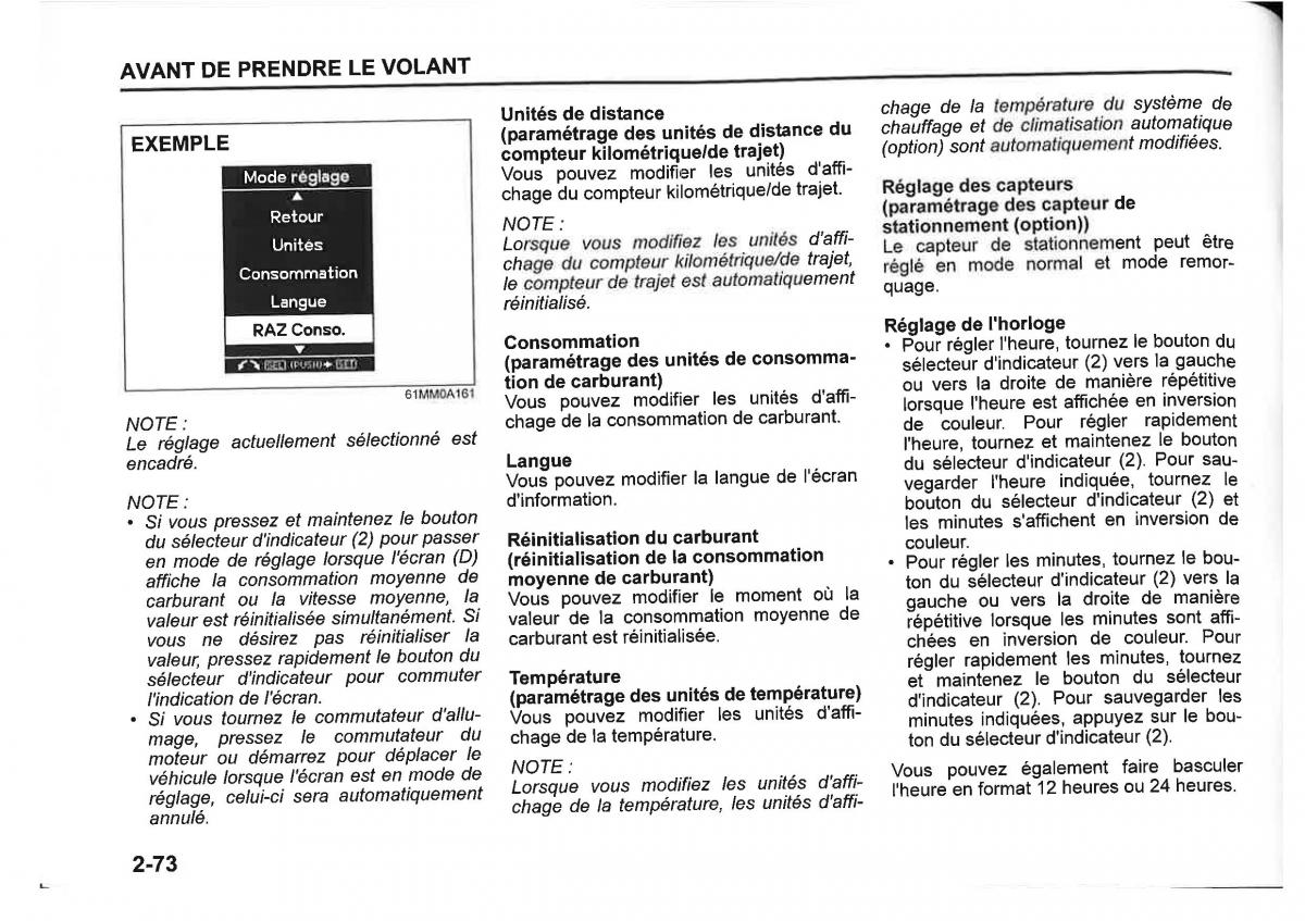 Suzuki SX4 manuel du proprietaire / page 96