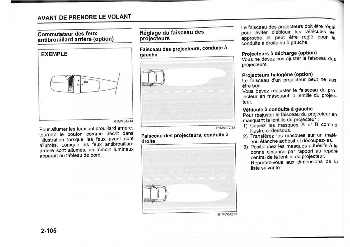 Suzuki SX4 manuel du proprietaire / page 128