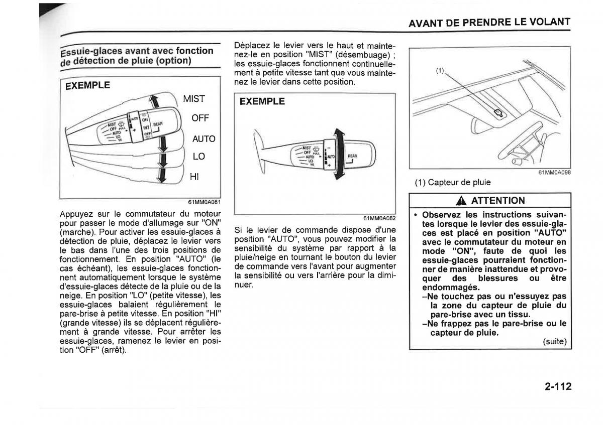 Suzuki SX4 manuel du proprietaire / page 135