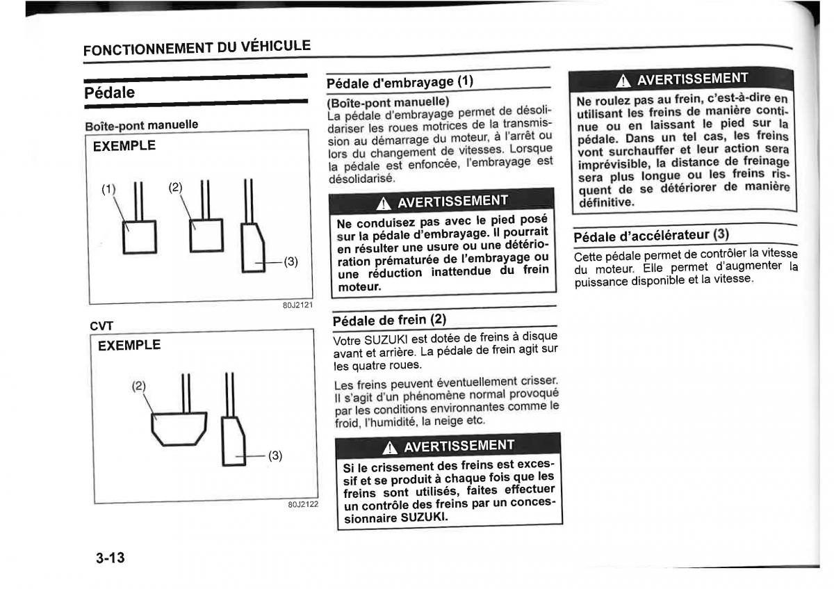 Suzuki SX4 manuel du proprietaire / page 154