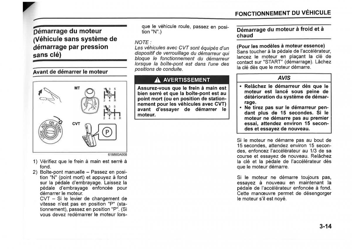 Suzuki SX4 manuel du proprietaire / page 155