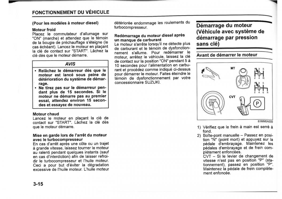 Suzuki SX4 manuel du proprietaire / page 156