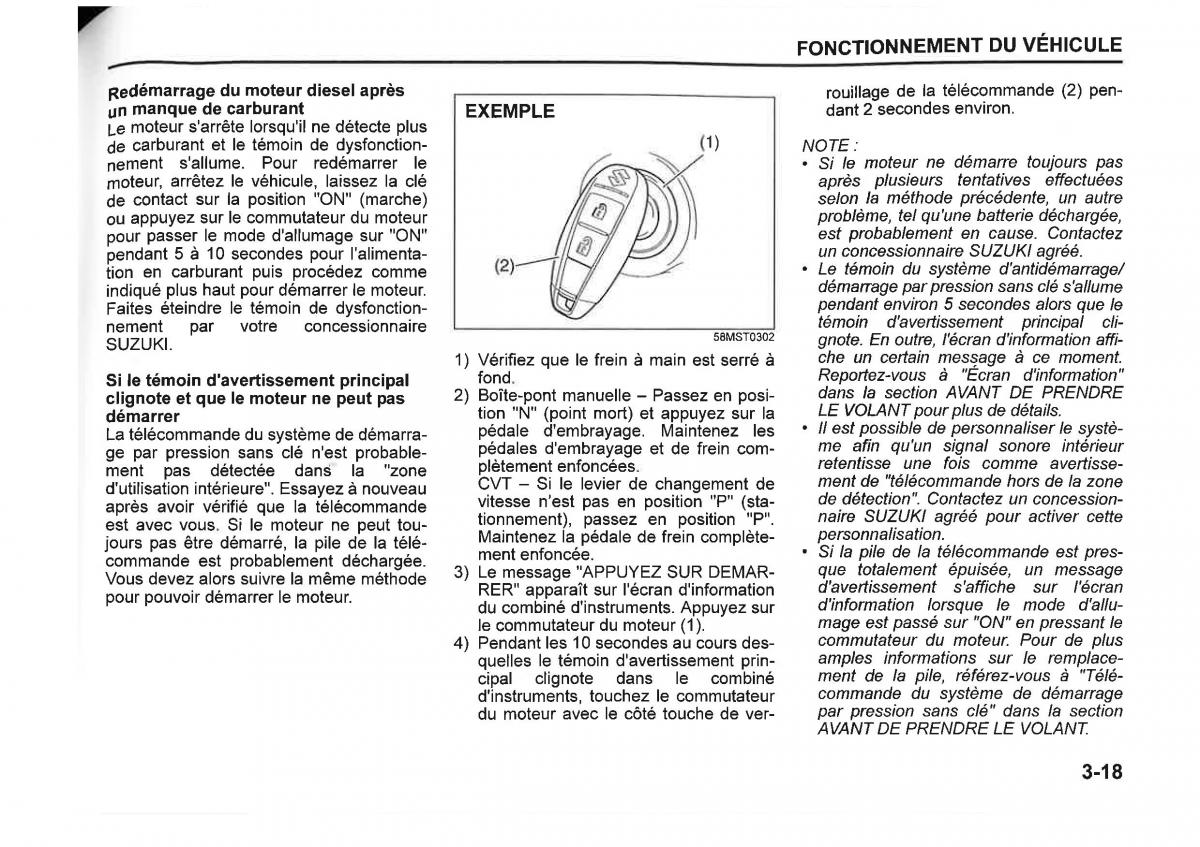 Suzuki SX4 manuel du proprietaire / page 159