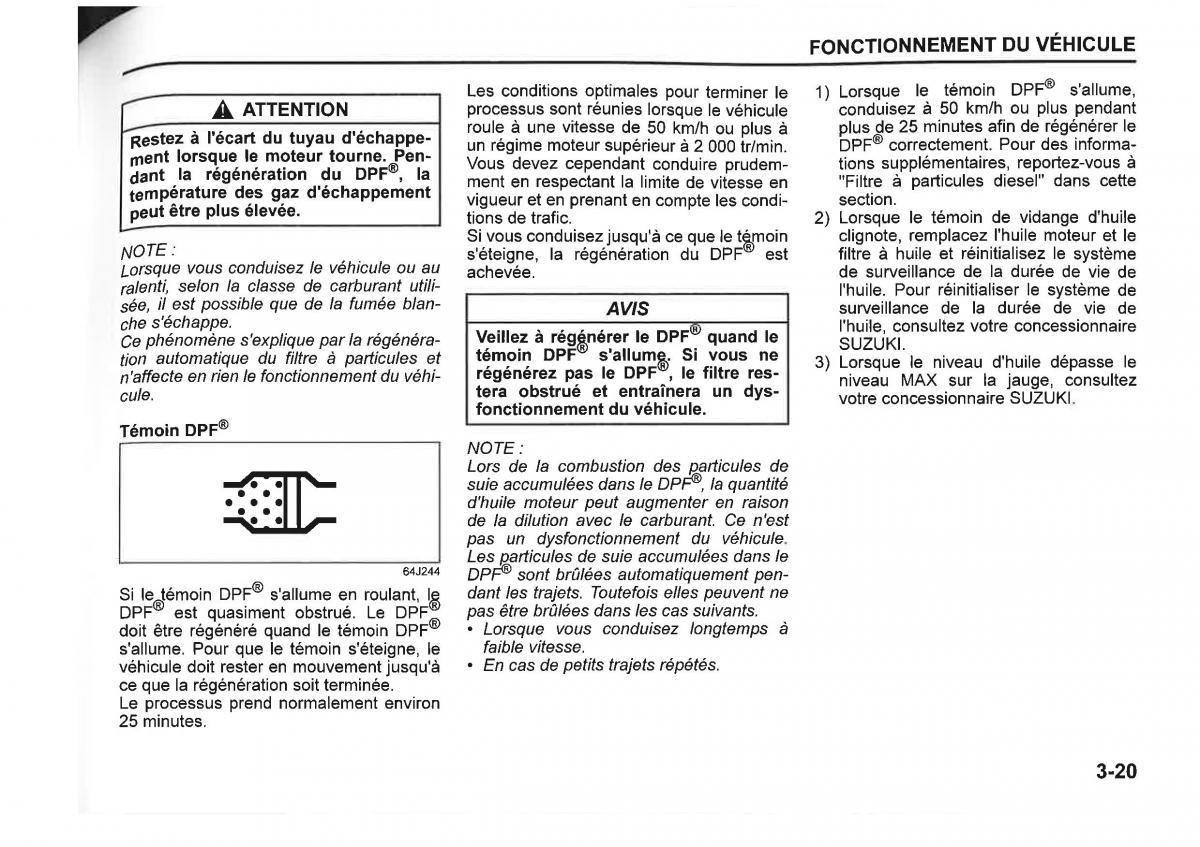 Suzuki SX4 manuel du proprietaire / page 161