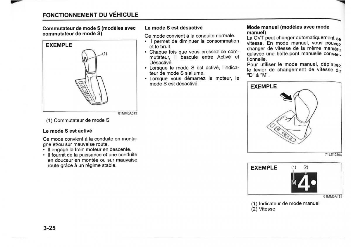 Suzuki SX4 manuel du proprietaire / page 166