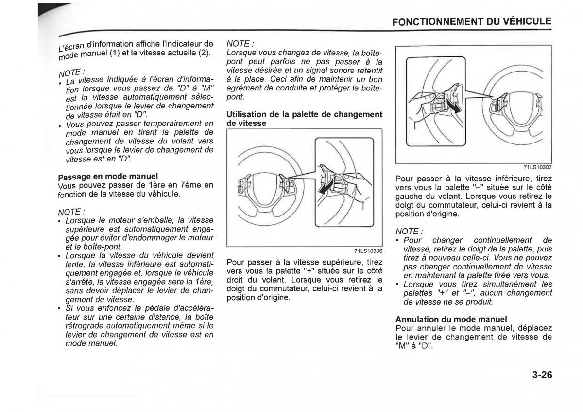 Suzuki SX4 manuel du proprietaire / page 167