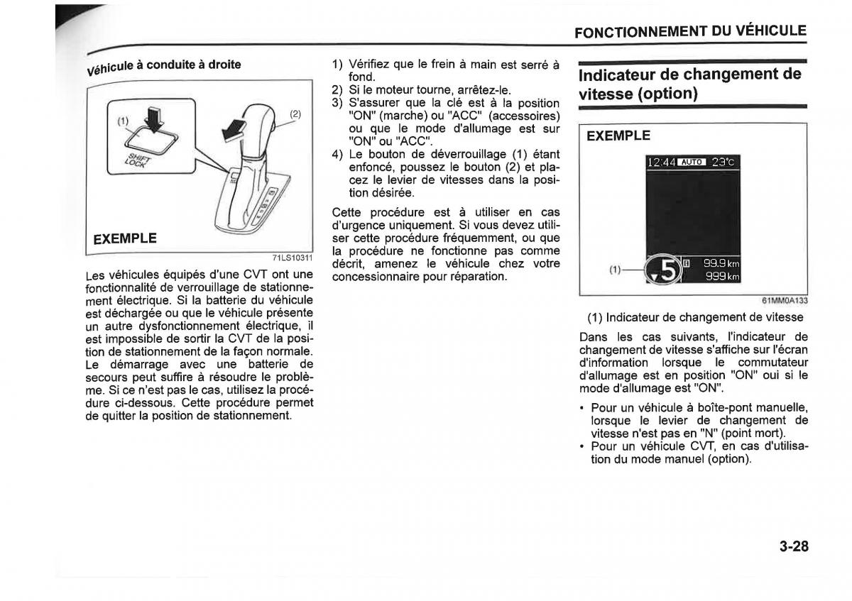 Suzuki SX4 manuel du proprietaire / page 169