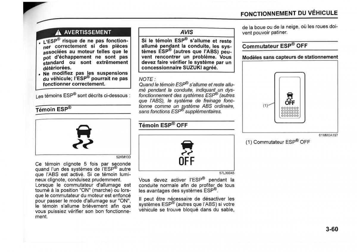 Suzuki SX4 manuel du proprietaire / page 201