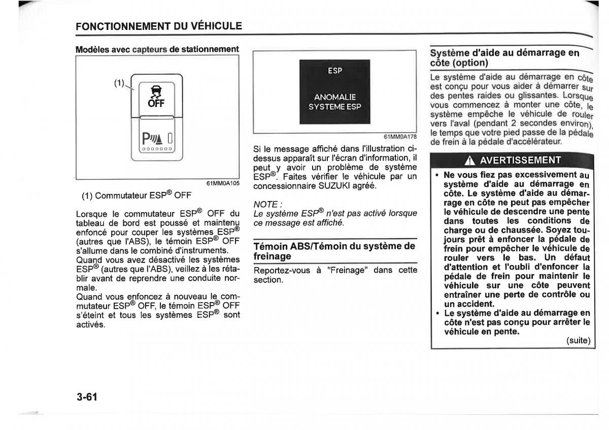 Suzuki SX4 manuel du proprietaire / page 202