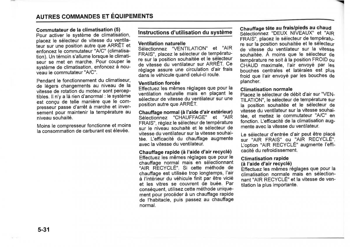 Suzuki SX4 manuel du proprietaire / page 252