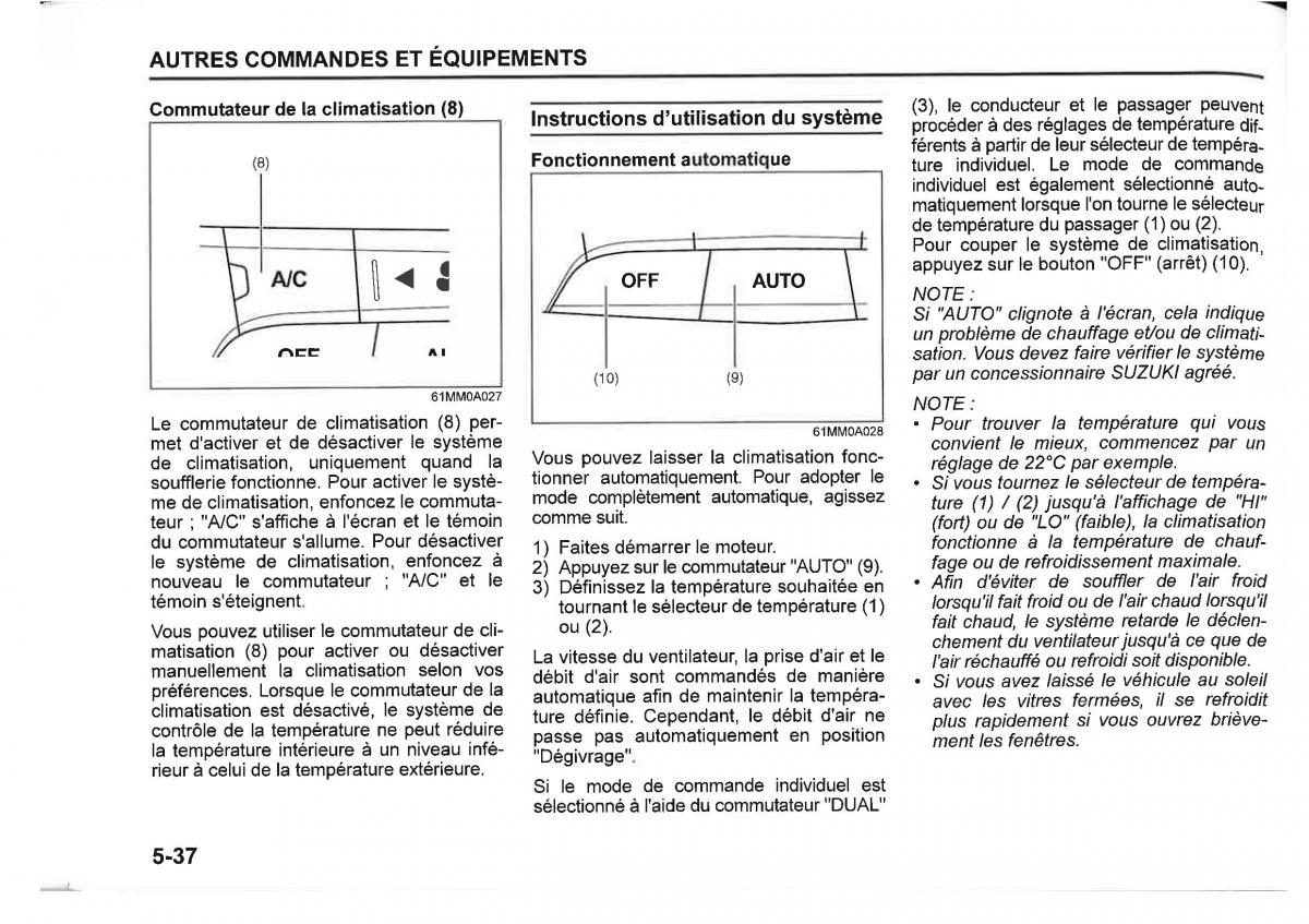 Suzuki SX4 manuel du proprietaire / page 258