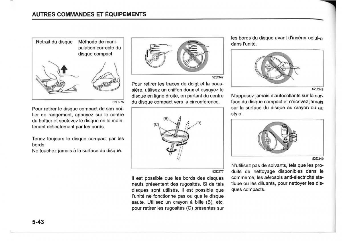 Suzuki SX4 manuel du proprietaire / page 264